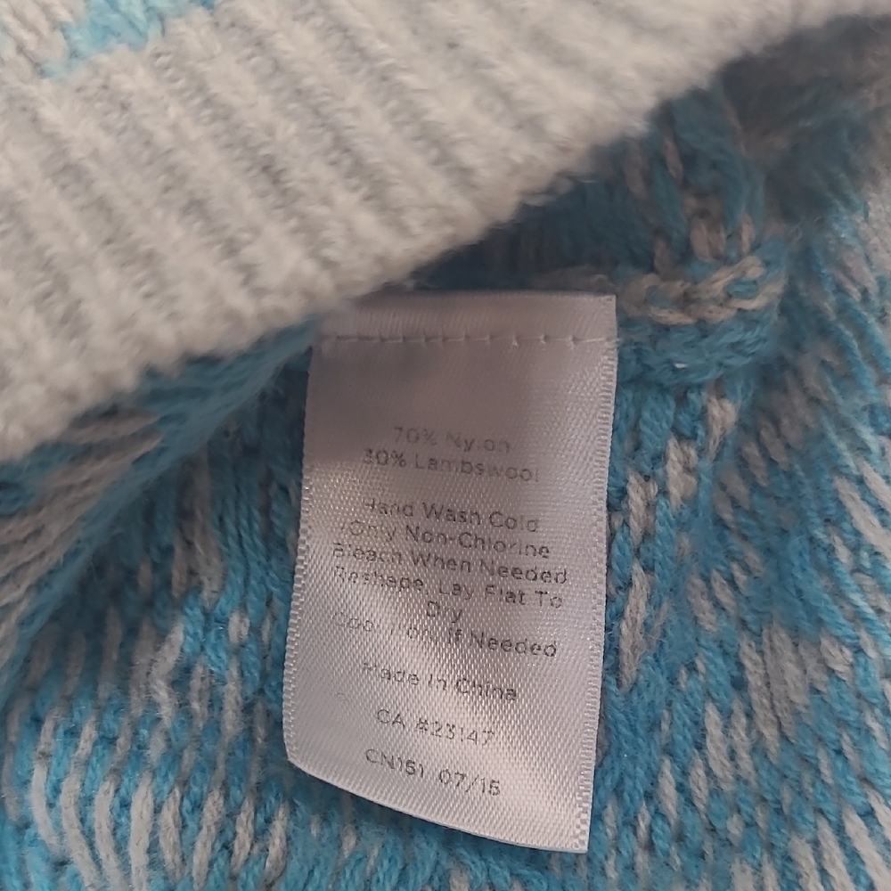 Talbots Sweater Crewneck Patterned Cable Knit Pul… - image 6